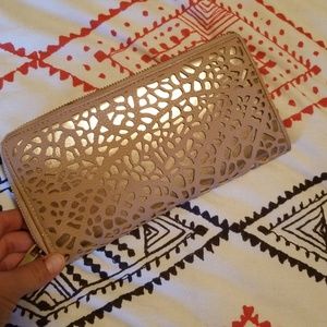 Rose gold wallet